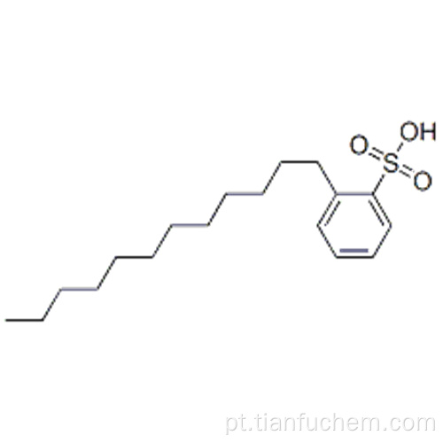 Ácido sulfônico CAS 27176-87-0 do benzeno de Dodecyl